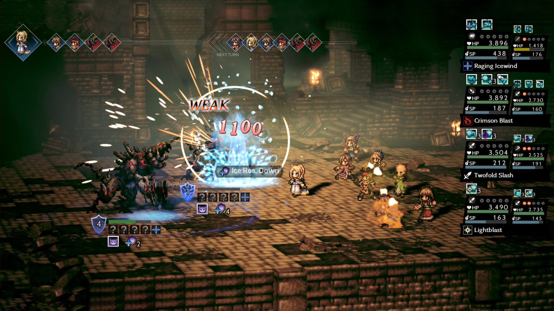 AAW Octopath Traveler CotC screenshot