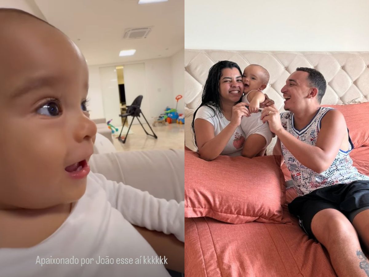 ary mirelle registra jorge assistindo ao pai joao gomes