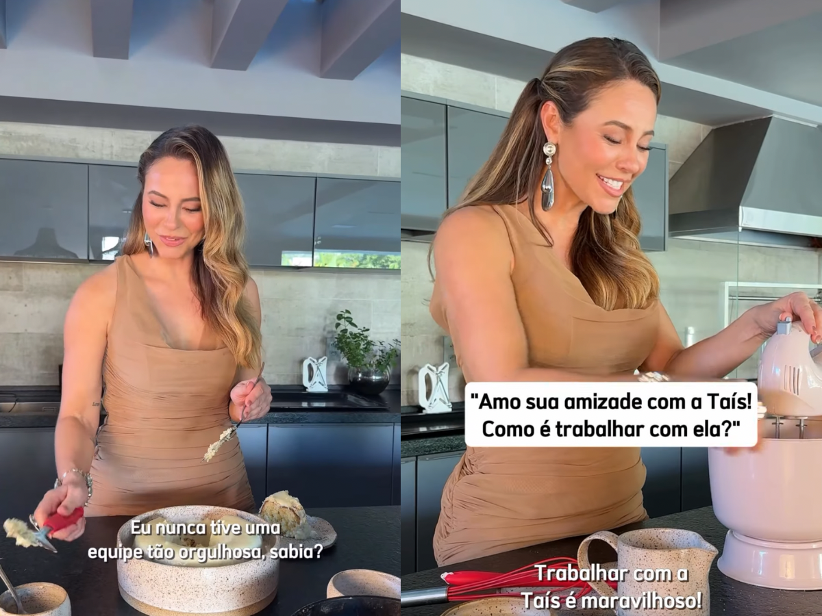 Bolo caseiro e respostas sinceras: Paolla Oliveira celebra 43 anos 1 bolo caseiro e respostas sinceras paolla oliveira celebra 43 anos