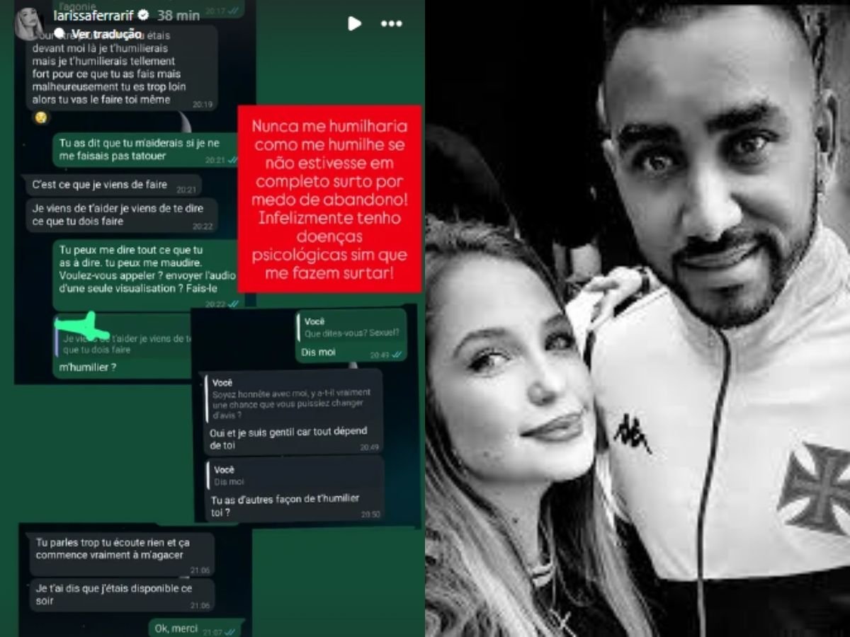 Conversas vazadas entre amante e Payet revelam ciúmes do jogador com Paulinho 1 conversas vazadas entre amante e payet revelam ciumes do jogador com paulinho