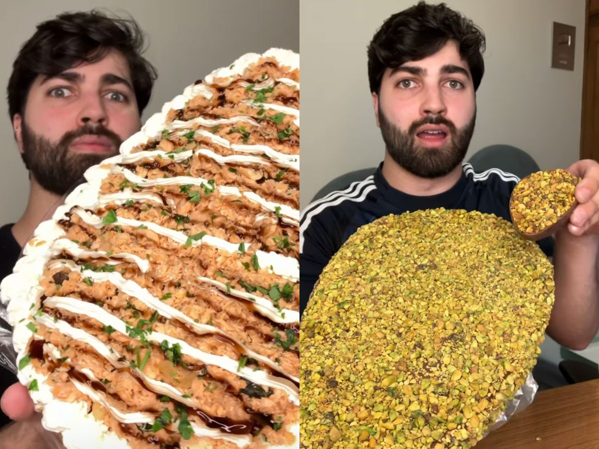 De pistache a sushi: influenciador viraliza com vídeos de ovos de Páscoa 1 de pistache a sushi influenciador viraliza com videos de ovos de pascoa