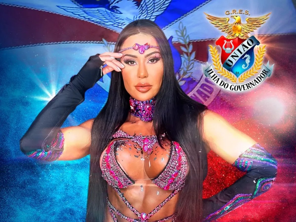 Gracyanne Barbosa é a nova Rainha de Bateria da União da Ilha 1 gracyanne barbosa e a nova rainha de bateria da uniao da ilha