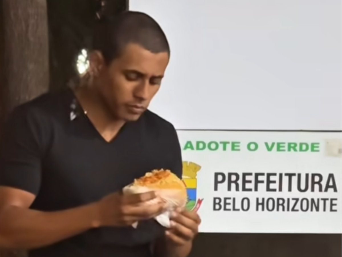 homem viraliza com sanduiche e tem medida protetiva por agressao