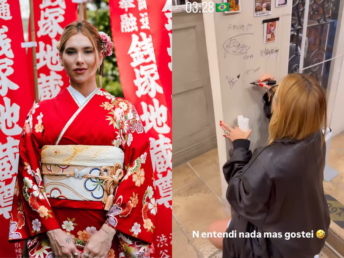 Japonesa Pede Autógrafo de Virginia Fonseca em Tóquio 1 japonesa pede autografo de virginia fonseca em toquio