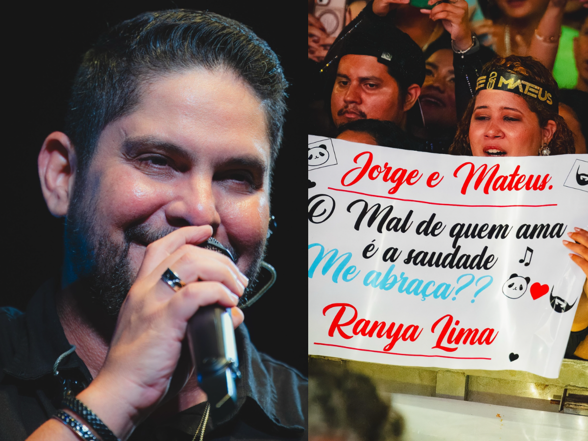 jorge faz show solo enquanto mateus se recupera de cirurgia