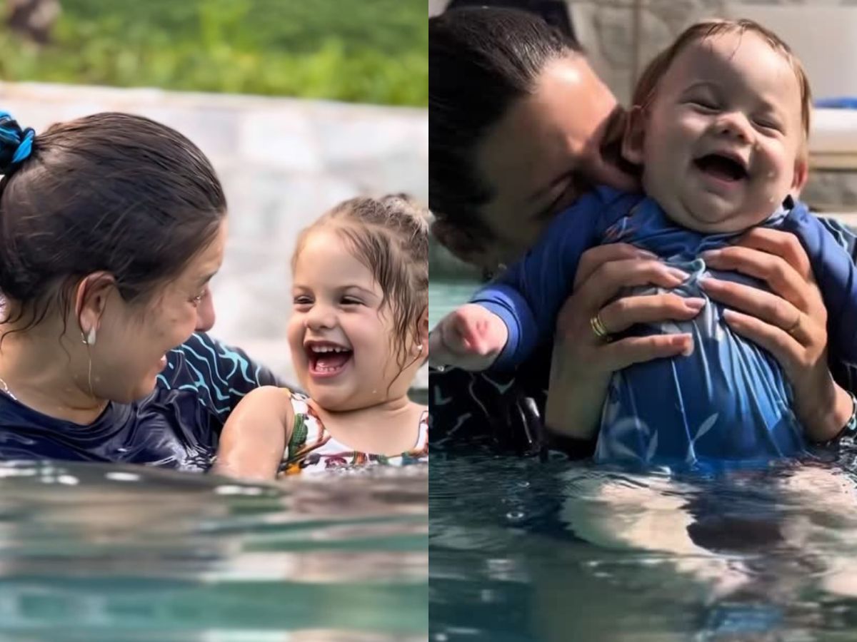 Natação para vida: conheça a professora dos filhos de Virginia 1 natacao para vida conheca a professora dos filhos de virginia