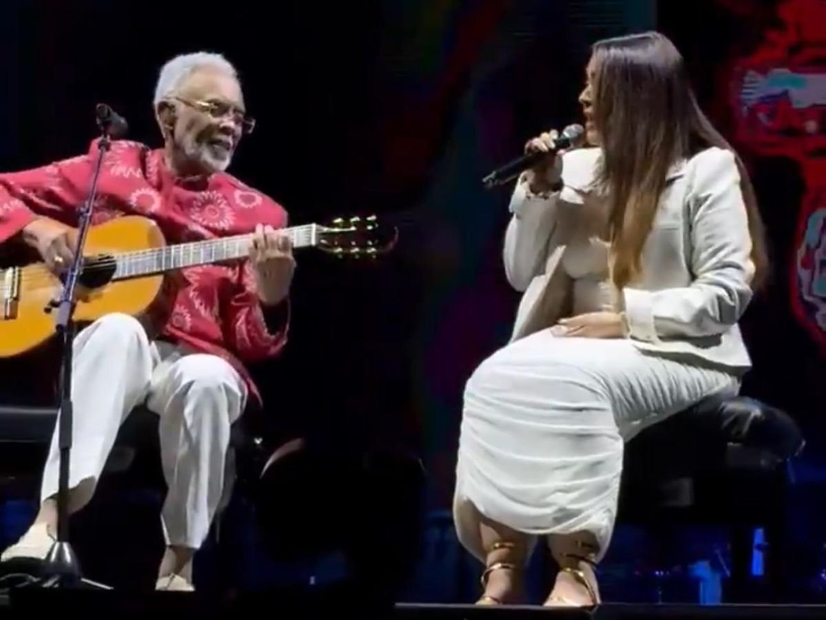 Preta Gil canta com Gilberto Gil na turnê Tempo Rei 1 preta gil canta com gilberto gil na turne tempo rei
