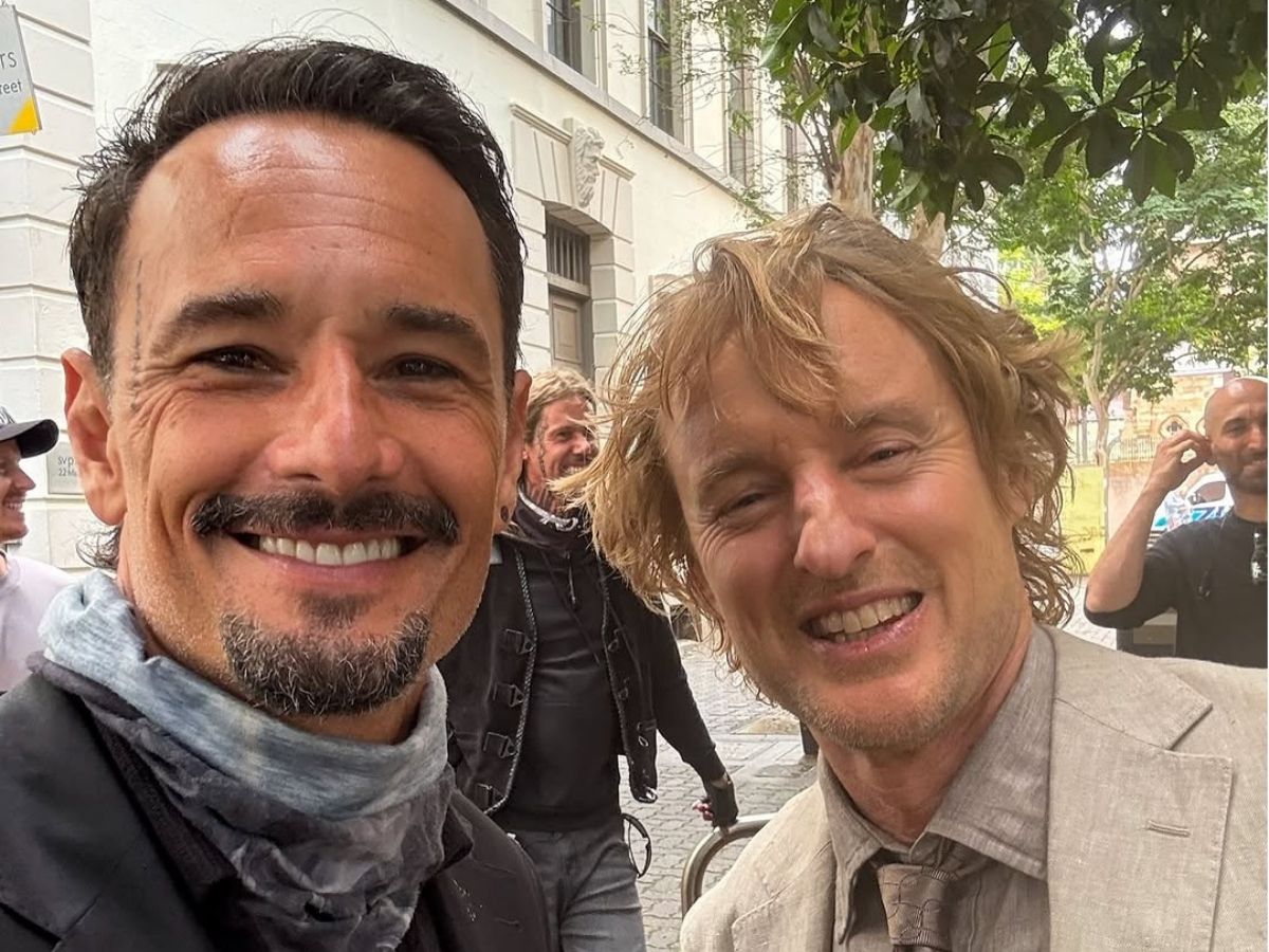Rodrigo Santoro compartilha bastidores de Runner com Owen Wilson 1 rodrigo santoro compartilha bastidores de runner com owen wilson