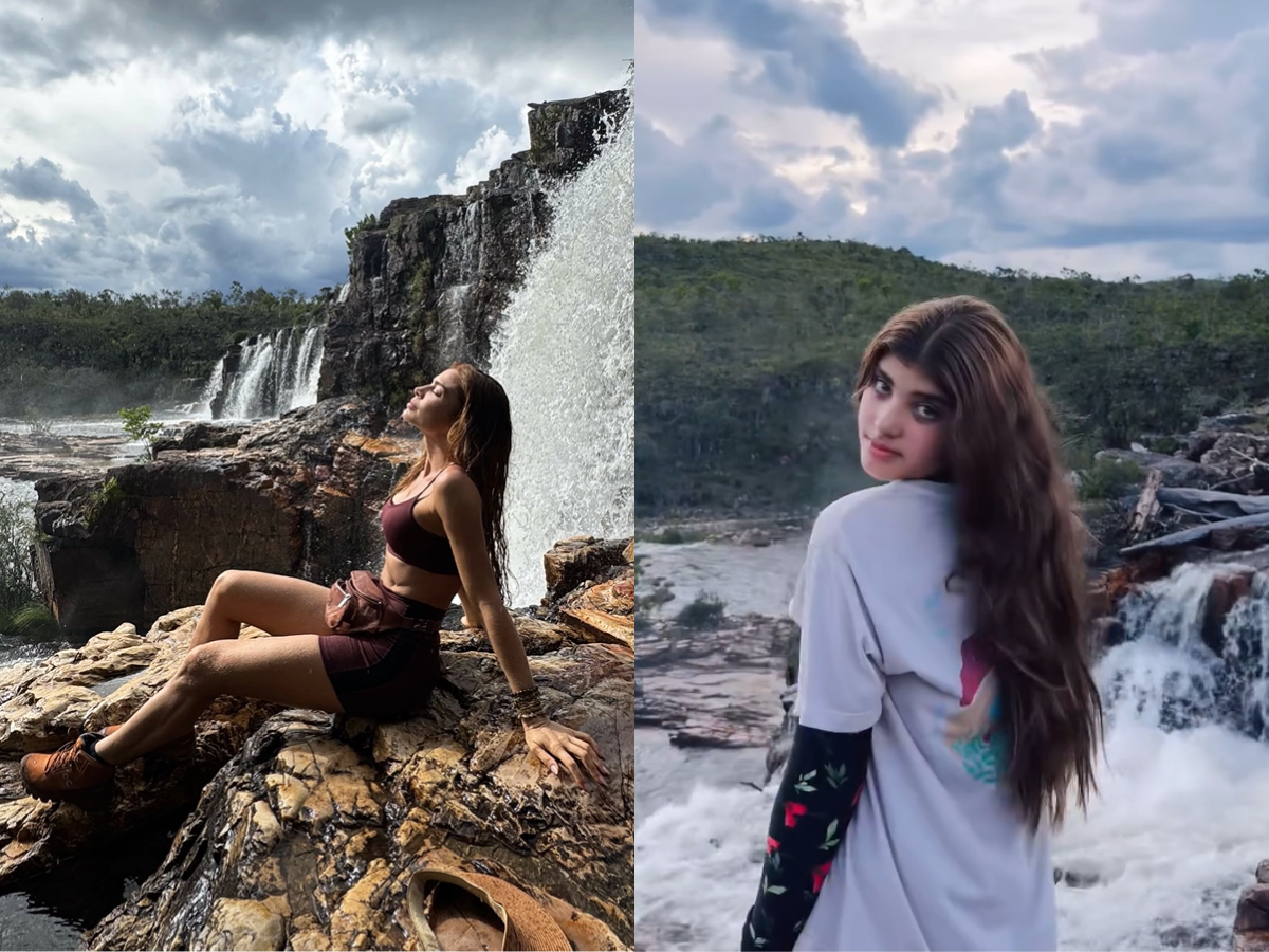 Sofia, filha de Cauã e Grazi, curte a natureza em Goiás 1 sofia filha de caua e grazi curte a natureza em goias