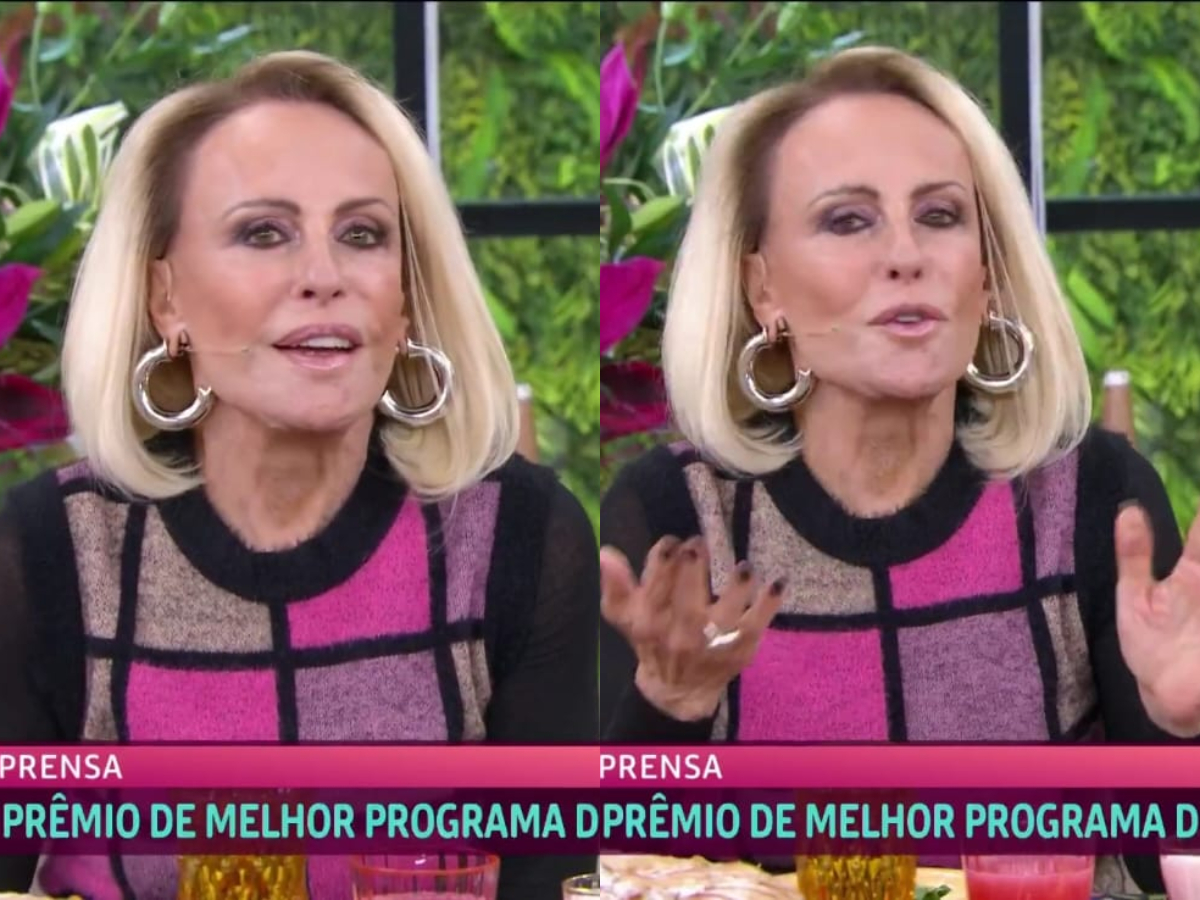 Ana Maria Braga celebra Troféu Imprensa: 'O povo é quem está dizendo' 1 ana maria braga celebra trofeu imprensa o povo e quem esta dizendo
