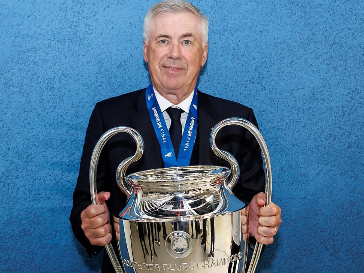 Ancelotti é homenageado pelo Real Madrid após assumir Seleção 1 ancelotti e homenageado pelo real madrid apos assumir selecao