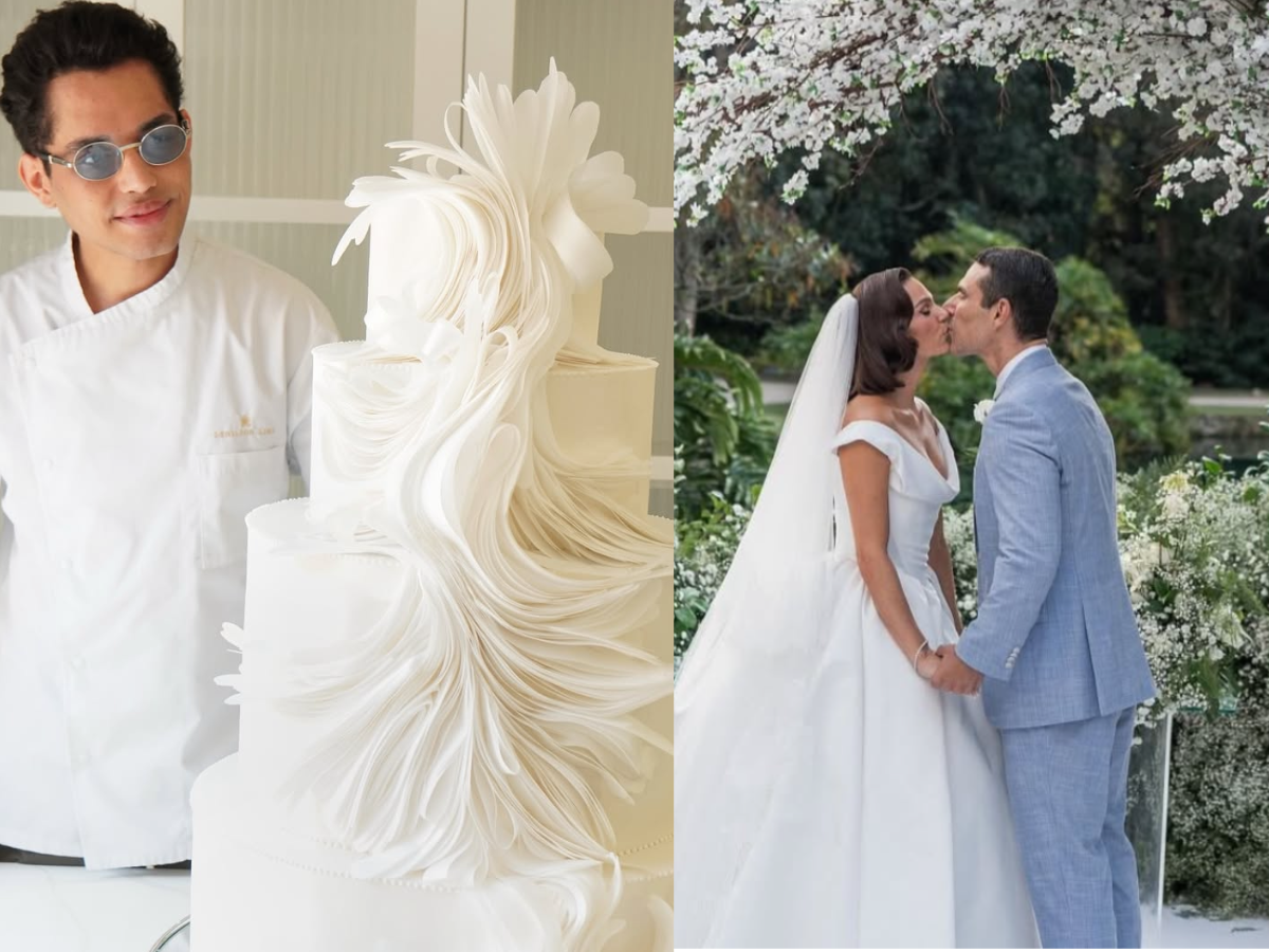 Bolo de casamento de Isis e Marcus pesa 25 kg e custa mais de R$ 10 mil 1 bolo de casamento de isis e marcus pesa 25 kg e custa mais de r 10 mil