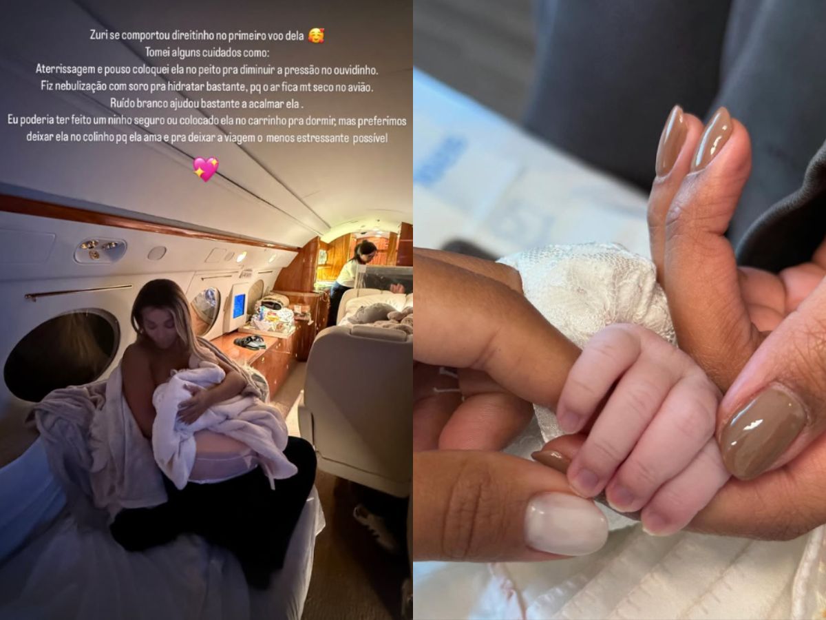 Brunna Gonçalves fala sobre 1ª viagem de avião com Zuri 1 brunna goncalves fala sobre 1 viagem de aviao com zuri