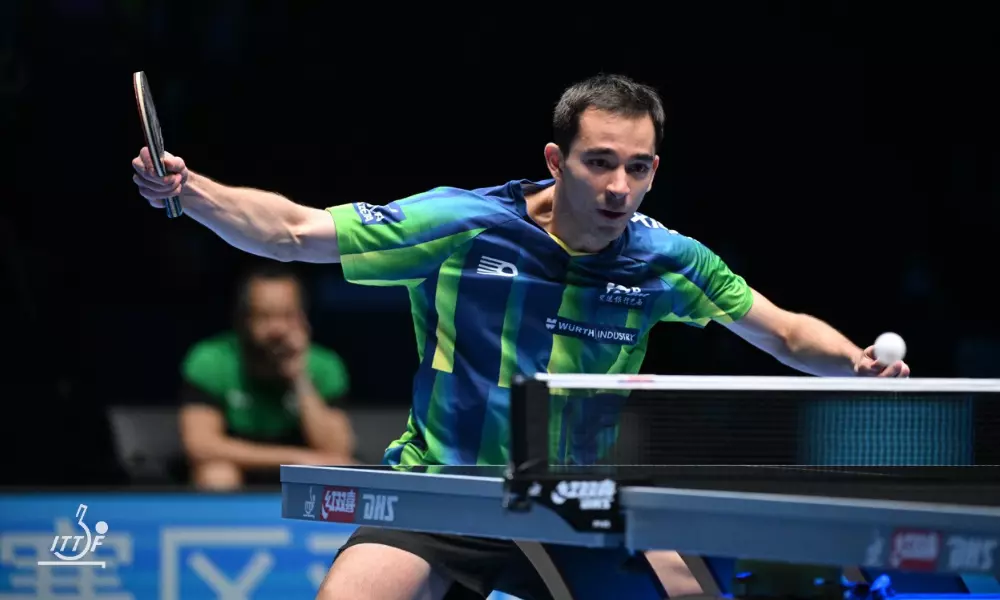 Calderano é Vice-Campeão no Mundial de Tênis de Mesa 1 calderano e vicecampeao no mundial de tenis de mesa