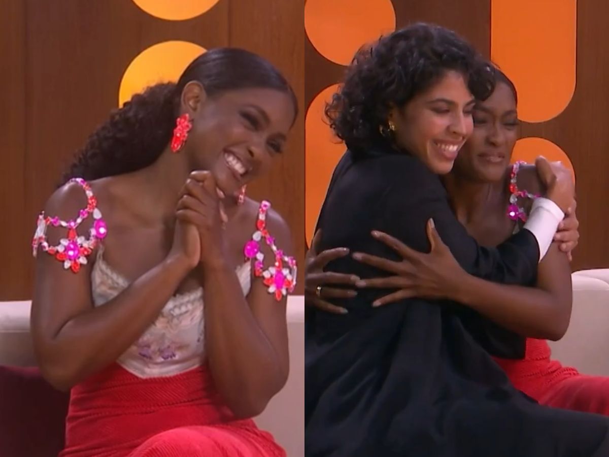 Erika Januza Emociona na Estreia do Saia Justa: Honrar Esse Lugar 1 erika januza emociona na estreia do saia justa honrar esse lugar