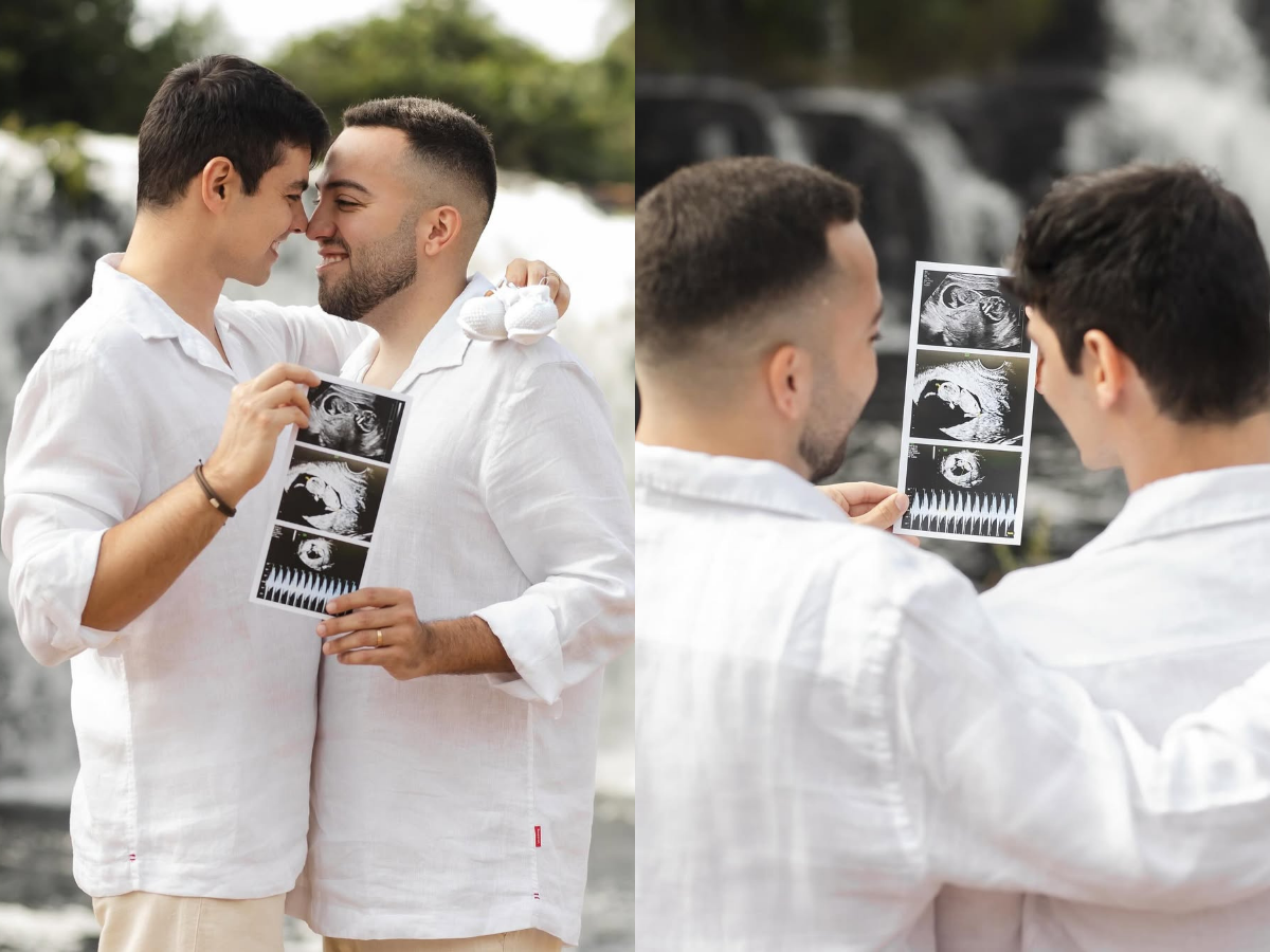 Estamos esperando um bebê: Lucas Rangel e Lucas Bley serão papais! 1 estamos esperando um bebe lucas rangel e lucas bley serao papais