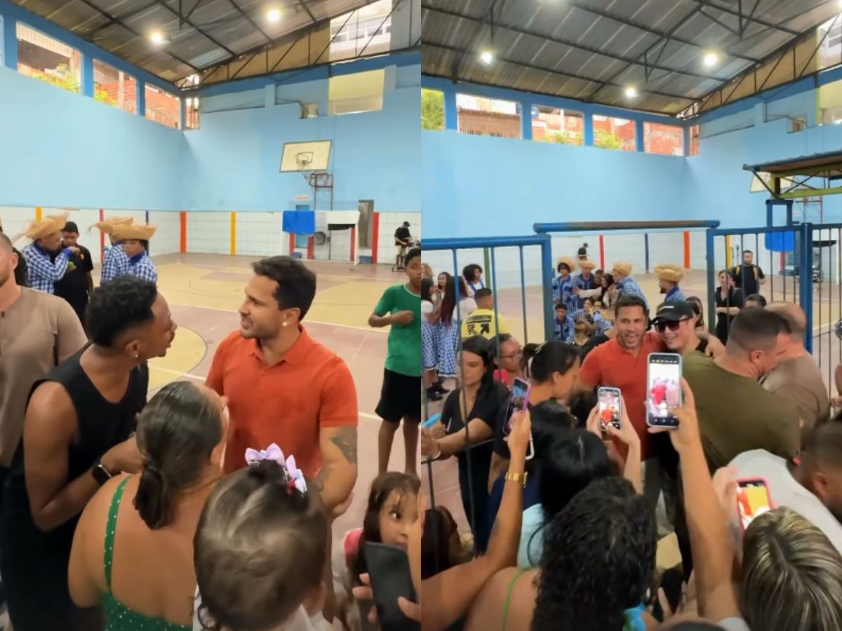 Fãs Baianos de Lucas Guimarães Descobrem Local de Gravação e Surpreendem o Apresentador 1 fas baianos de lucas guimaraes descobrem local de gravacao e surpreendem o apresentador