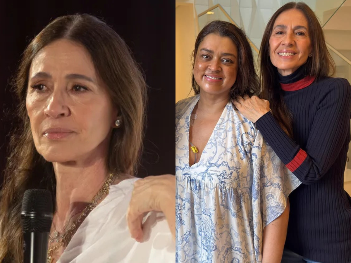 Flora Gil se emociona ao falar sobre tratamento de Preta nos EUA 1 flora gil se emociona ao falar sobre tratamento de preta nos eua