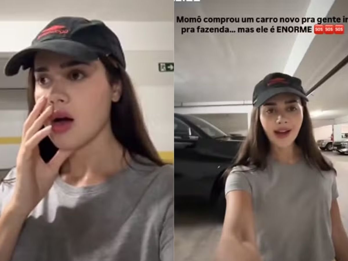Franciny Ehlke se impressiona com novo carro do marido bilionário 1 franciny ehlke se impressiona com novo carro do marido bilionario