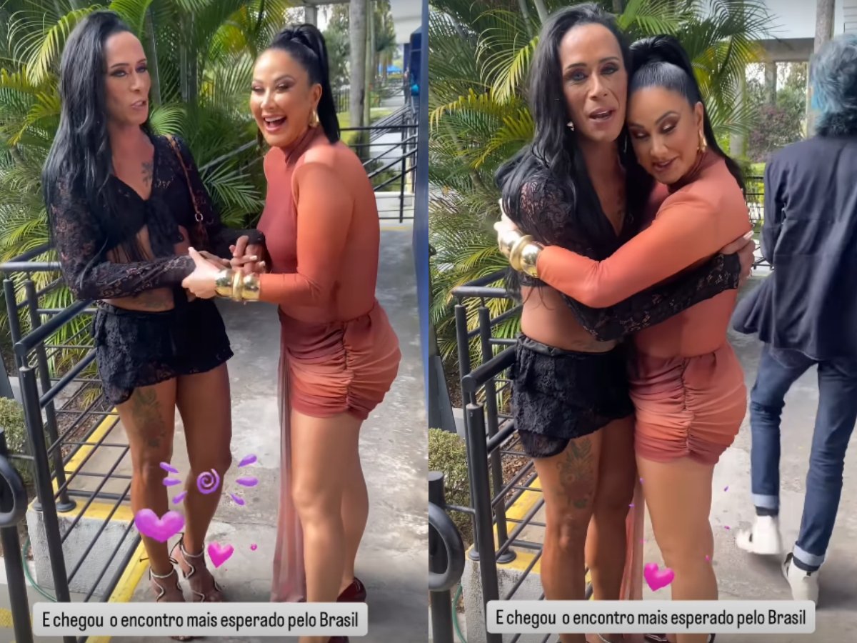 Helen e Fernanda Ganzarolli se encontram e divertem seguidores 1 helen e fernanda ganzarolli se encontram e divertem seguidores 1