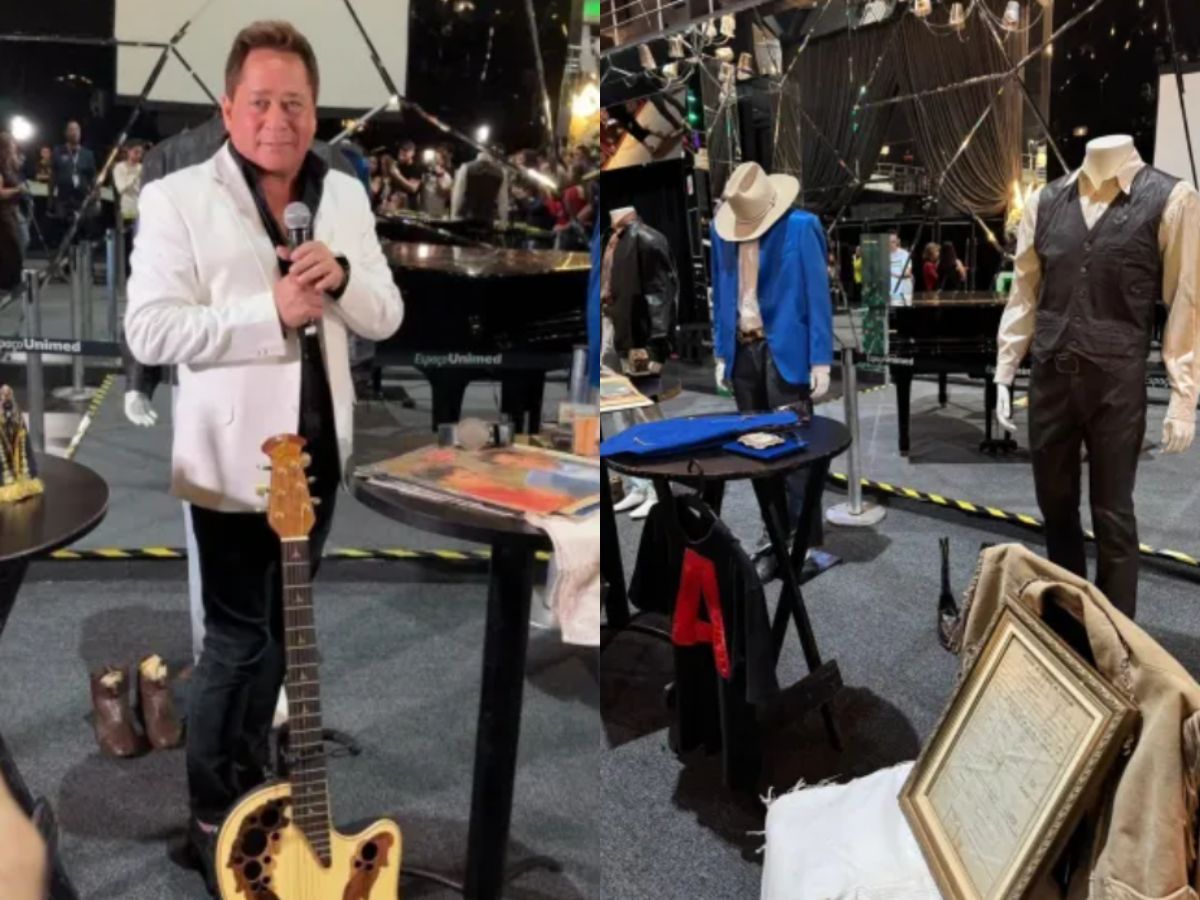 Leonardo homenageia Leandro com exposição de acervo em São Paulo 1 leonardo homenageia leandro com exposicao de acervo em sao paulo