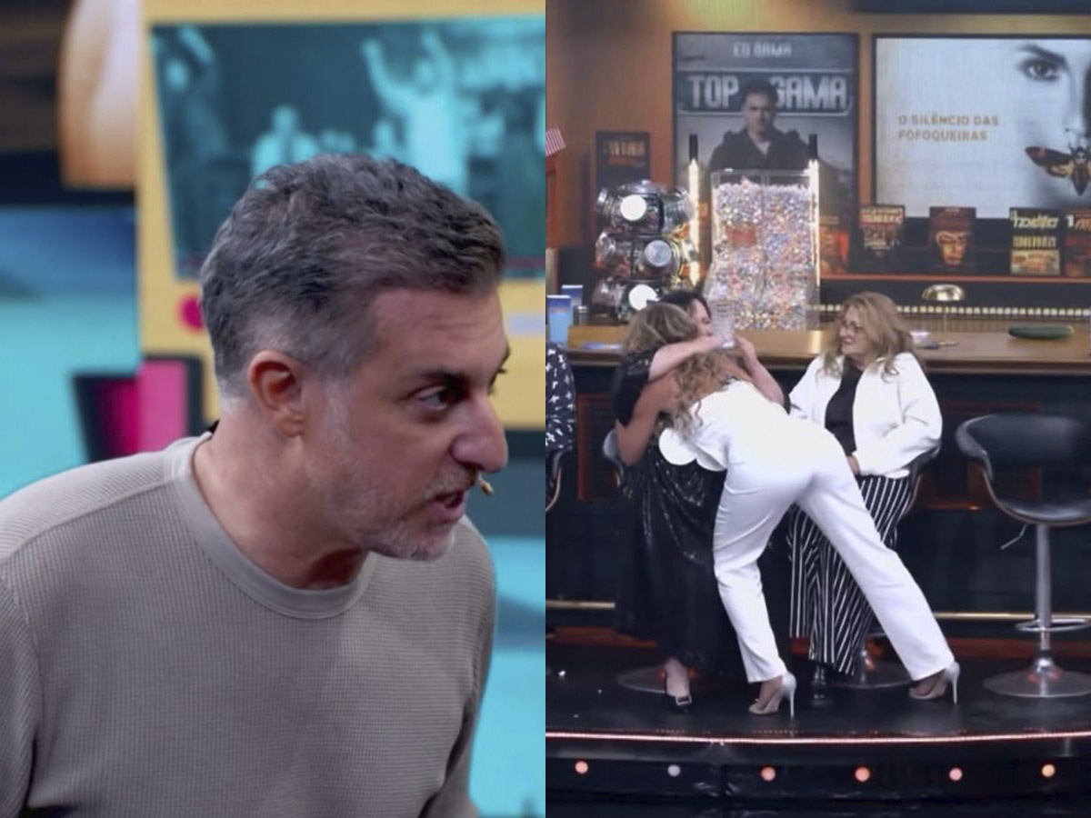 Lívia Andrade e Dona Déa Selam Paz ao Vivo e Chocam Luciano Huck 1 livia andrade e dona dea selam paz ao vivo e chocam luciano huck