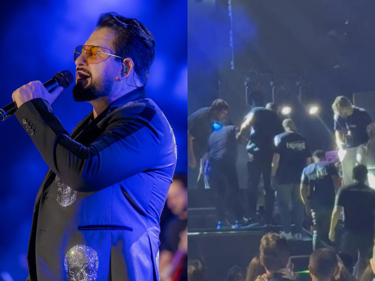 Marrone comemora volta aos palcos após queda em show 1 marrone comemora volta aos palcos apos queda em show