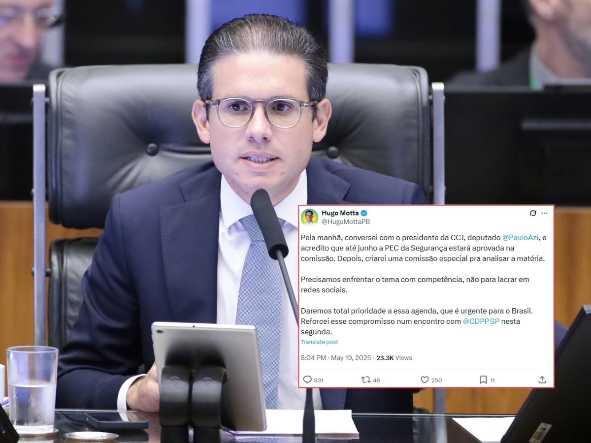 Motta busca aprovação da PEC da Segurança na Câmara até junho 1 motta busca aprovacao da pec da seguranca na camara ate junho