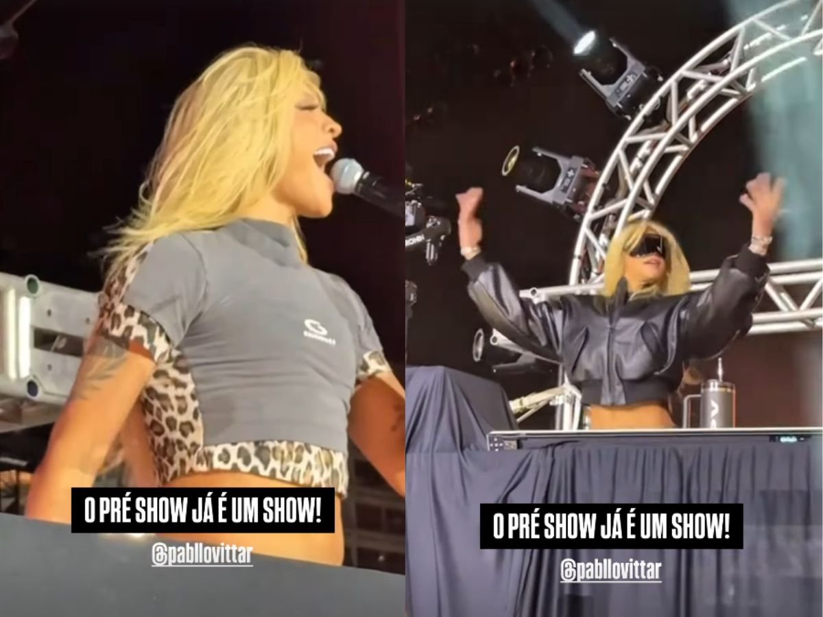 Pabllo Vittar anima público antes do show de Lady Gaga 1 pabllo vittar anima publico antes do show de lady gaga