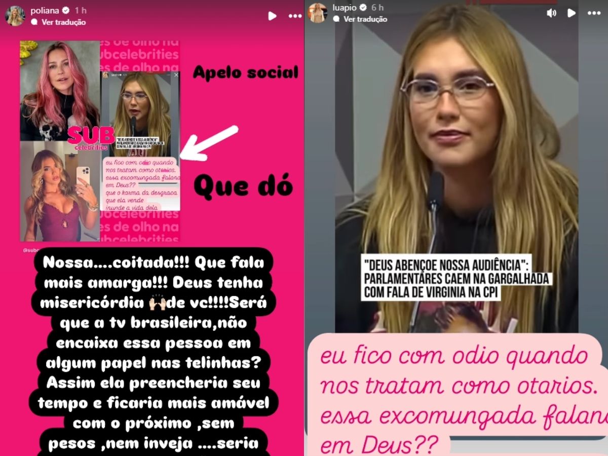 Poliana Rocha defende Virginia Fonseca após críticas 1 poliana rocha defende virginia fonseca apos criticas