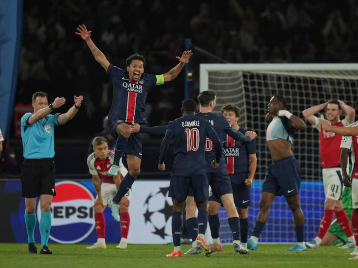 PSG vence Arsenal e avança para final da Champions contra Inter 1 psg vence arsenal e avanca para final da champions contra inter
