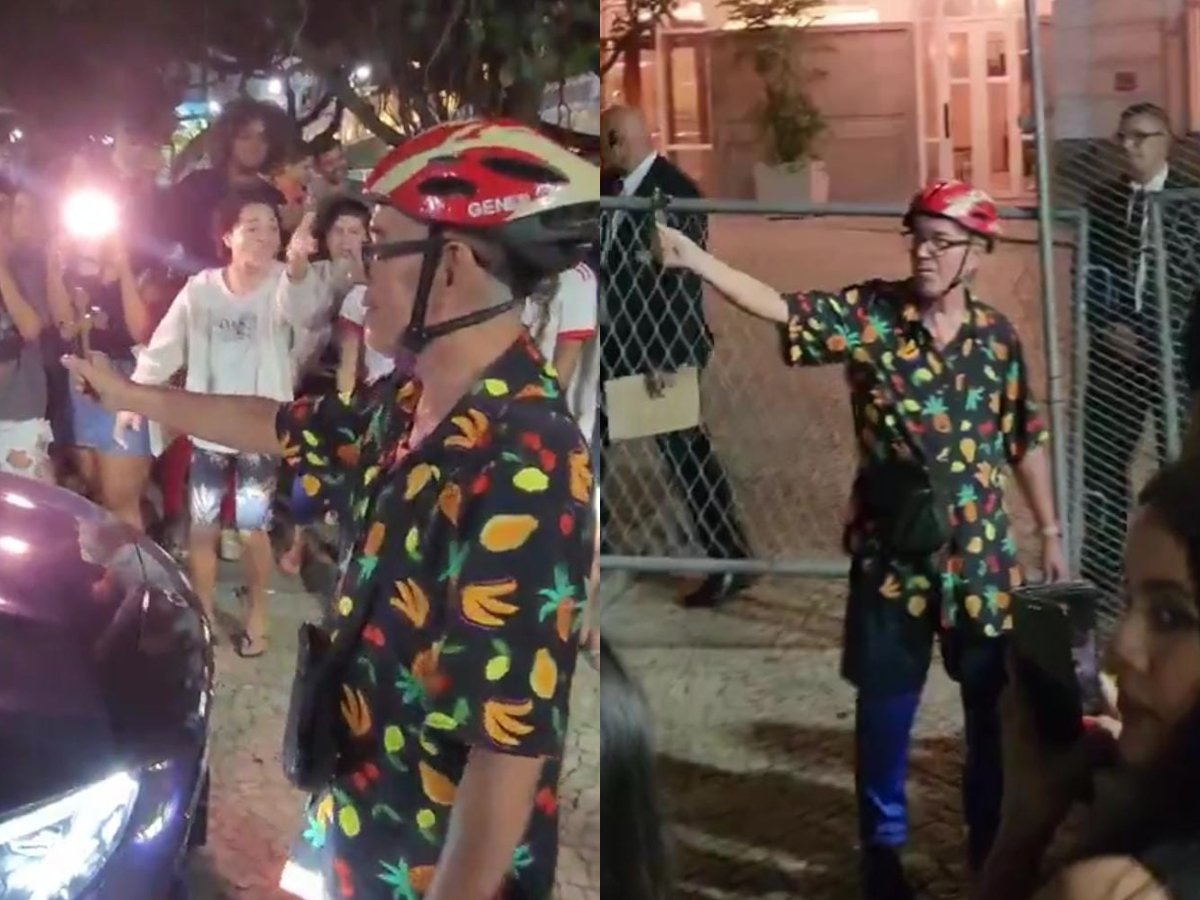 Religioso aparece com crucifixo em hotel de Gaga e chama fãs de satanistas 1 religioso aparece com crucifixo em hotel de gaga e chama fas de satanistas