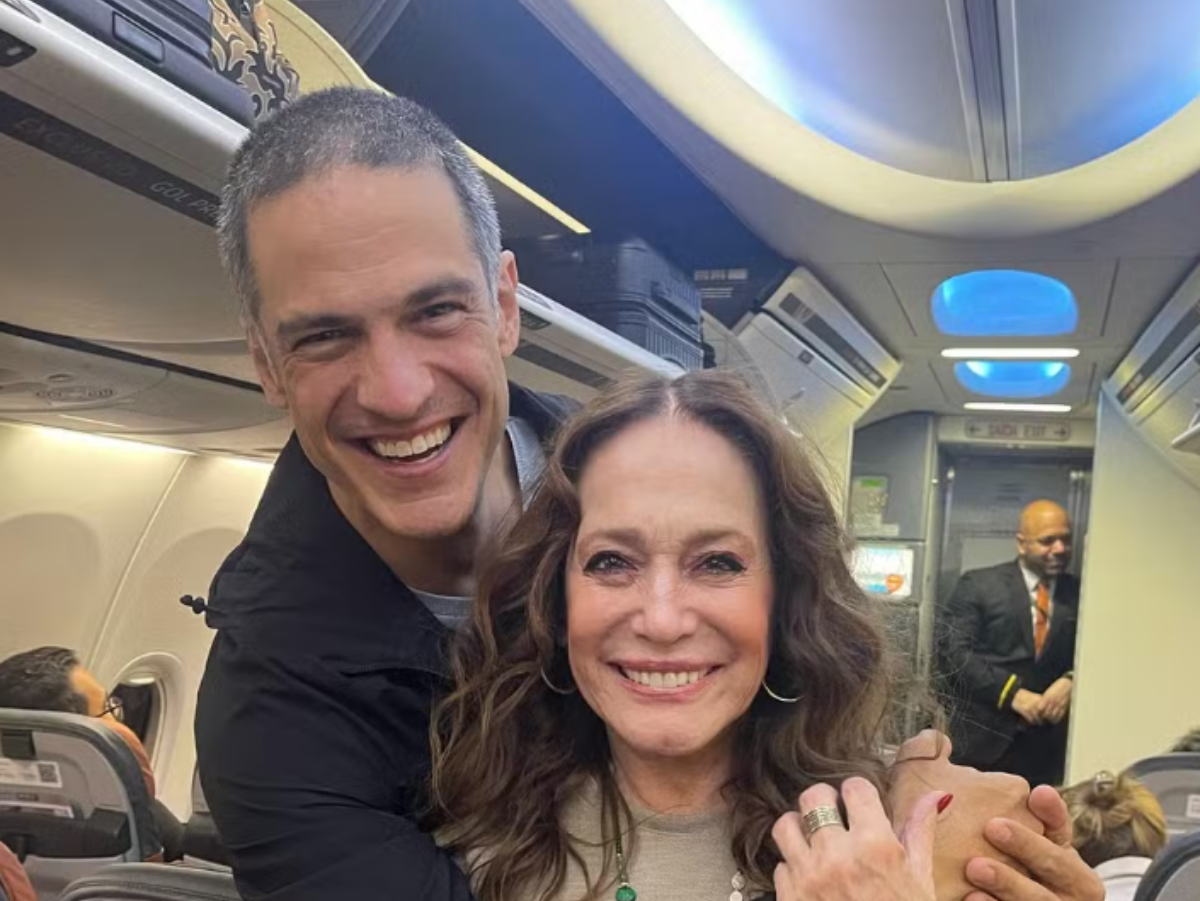 Susana Vieira e Mateus Solano se reencontram: Mami poderosa 1 susana vieira e mateus solano se reencontram mami poderosa