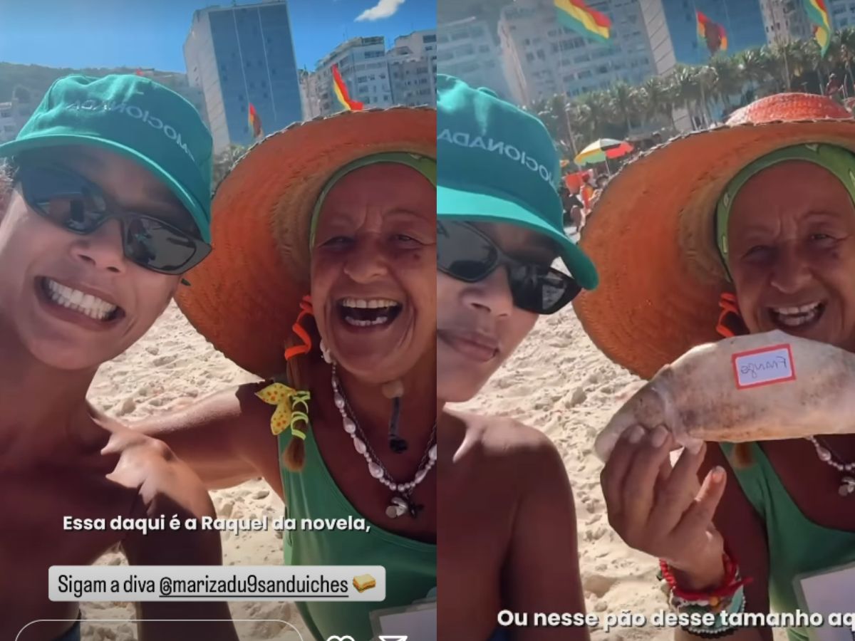 Taís Araújo Encontra a Raquel da Vida Real e Esbanja Simpatia 1 tais araujo encontra a raquel da vida real e esbanja simpatia
