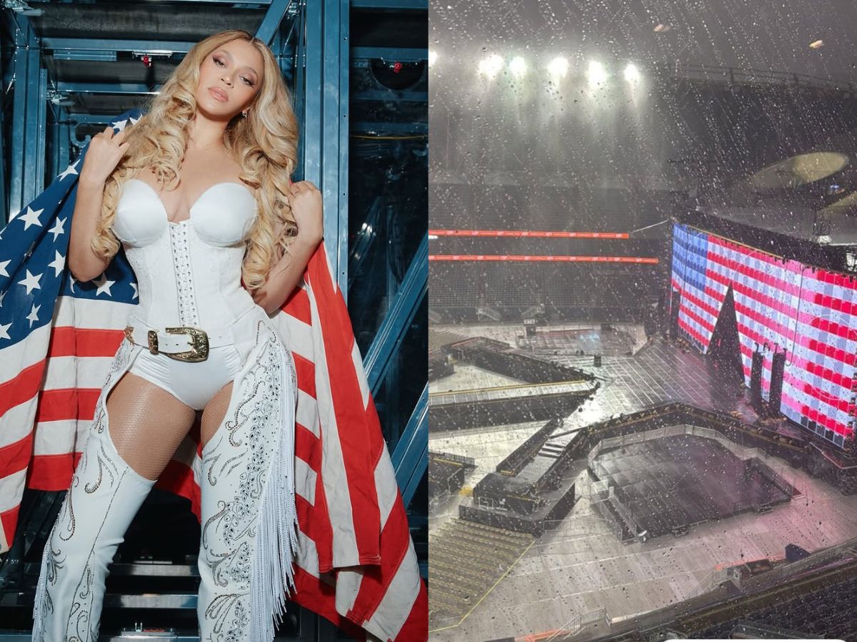 Tempestade Alaga Estádio em Chicago e Atrasa Show de Beyoncé em Mais de 3 Horas 1 tempestade alaga estadio em chicago e atrasa show de beyonce em mais de 3 horas
