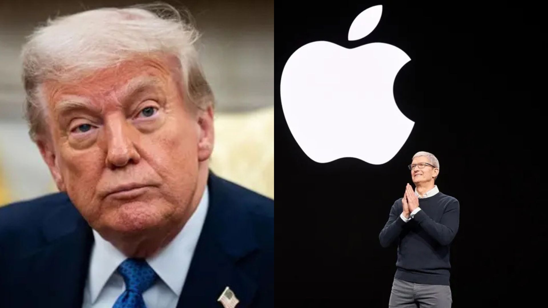 Trump Ameaça Cobrar Taxa de 25% da Apple por iPhones Não Fabricados nos EUA 1 trump ameaca cobrar taxa de 25 da apple por iphones nao fabricados nos eua