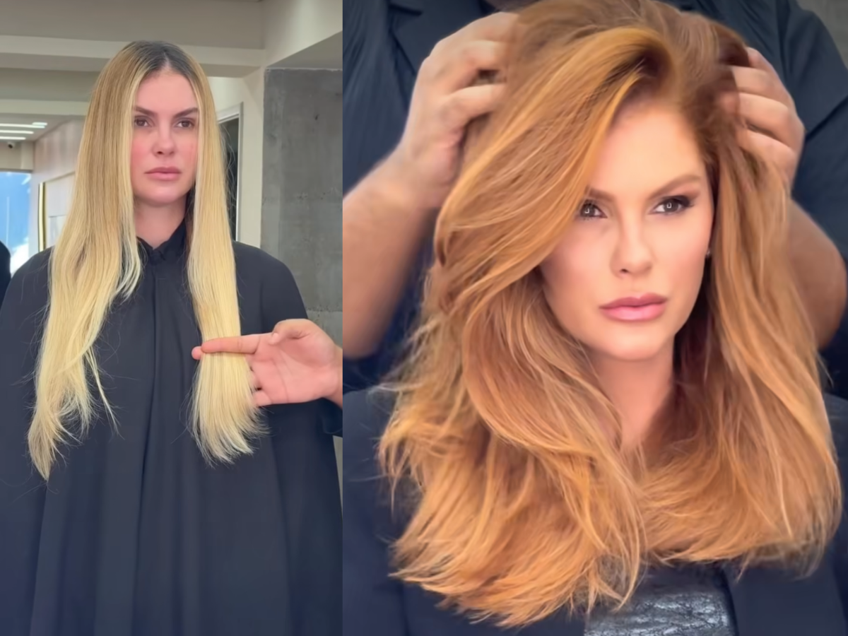Uma nova mulher: Bárbara Evans transforma visual e aparece ruiva 1 uma nova mulher barbara evans transforma visual e aparece ruiva