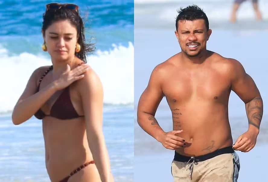 Xamã e Sophie Charlotte são flagrados aos beijos na praia 1 xama e sophie charlotte sao flagrados aos beijos na praia