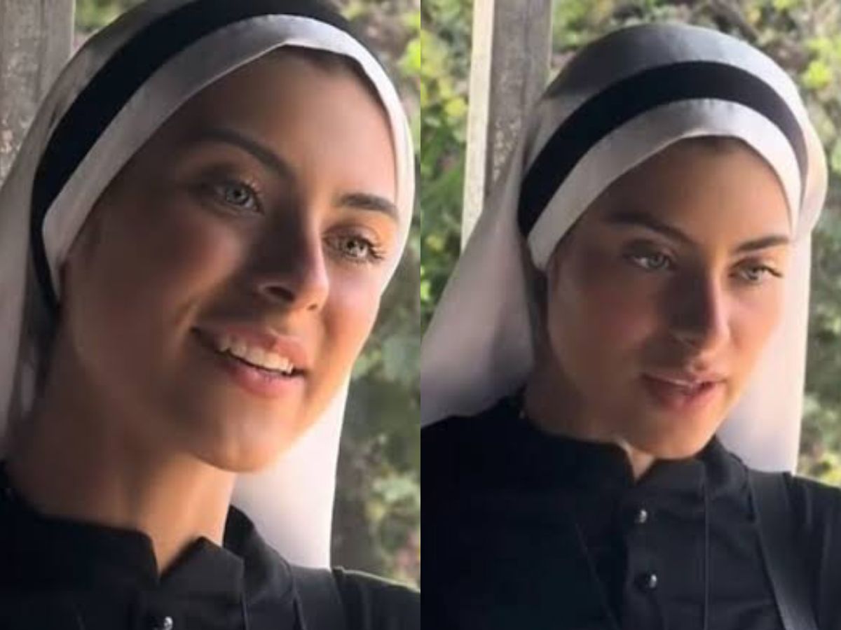 Beleza estonteante de freira choca a internet; no passado ela foi modelo e miss 1 beleza estonteante de freira choca a internet no passado ela foi modelo e miss