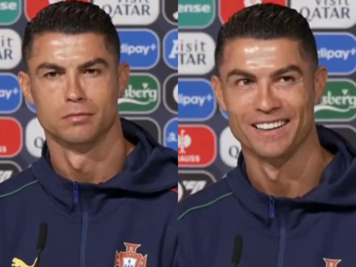 Cristiano Ronaldo viraliza em coletiva da seleção 1 cristiano ronaldo viraliza em coletiva da selecao