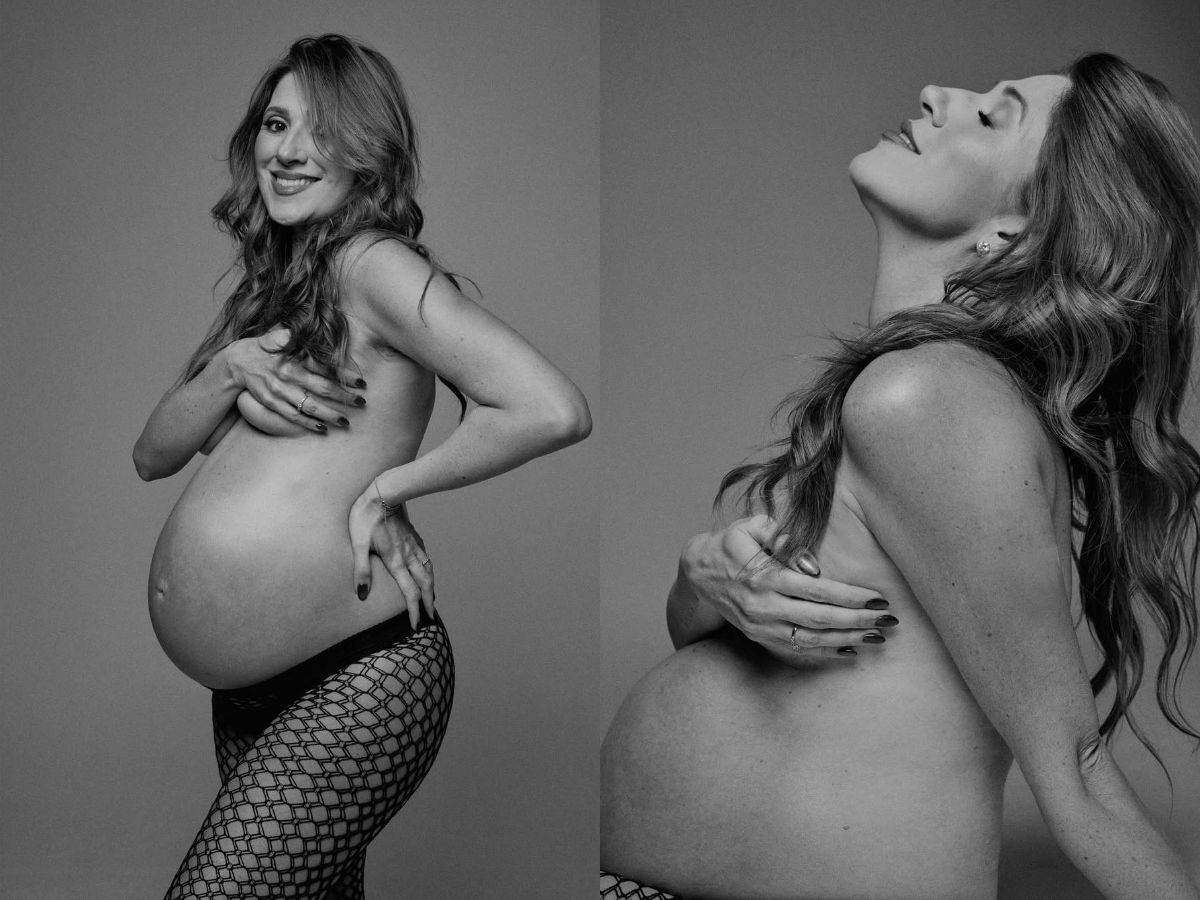 Dani Calabresa Exibe Barrigão em Ensaio Fotográfico na Retaguarda da Gravidez 1 dani calabresa exibe barrigao em ensaio fotografico na retaguarda da gravidez
