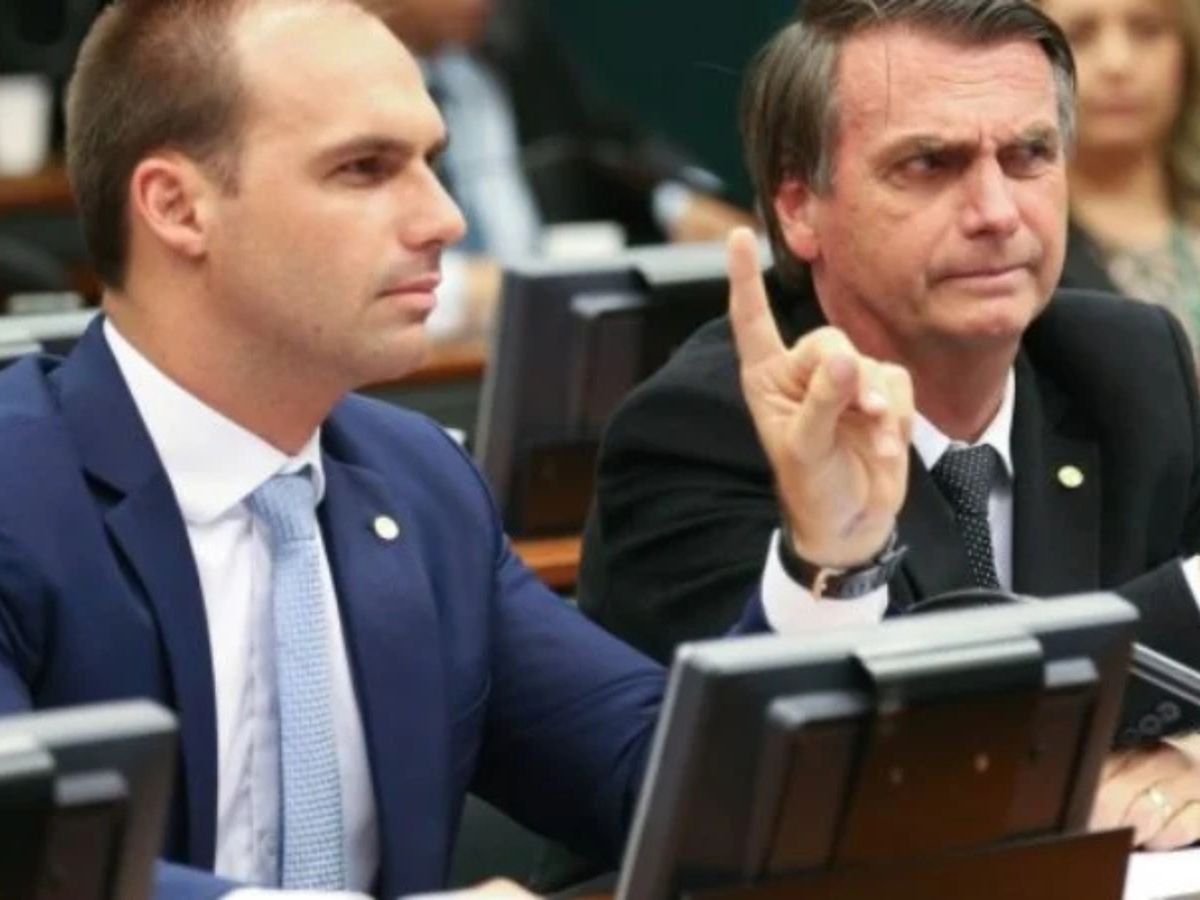 Eduardo Bolsonaro diz que fala do pai sobre Moraes foi ironia 1 eduardo bolsonaro diz que fala do pai sobre moraes foi ironia