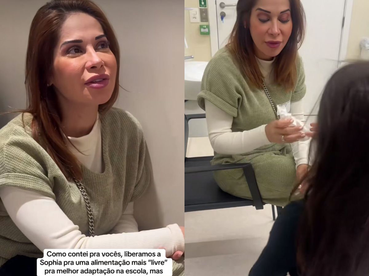 Filha de Maíra Cardi é hospitalizada após dores abdominais 1 filha de maira cardi e hospitalizada apos dores abdominais