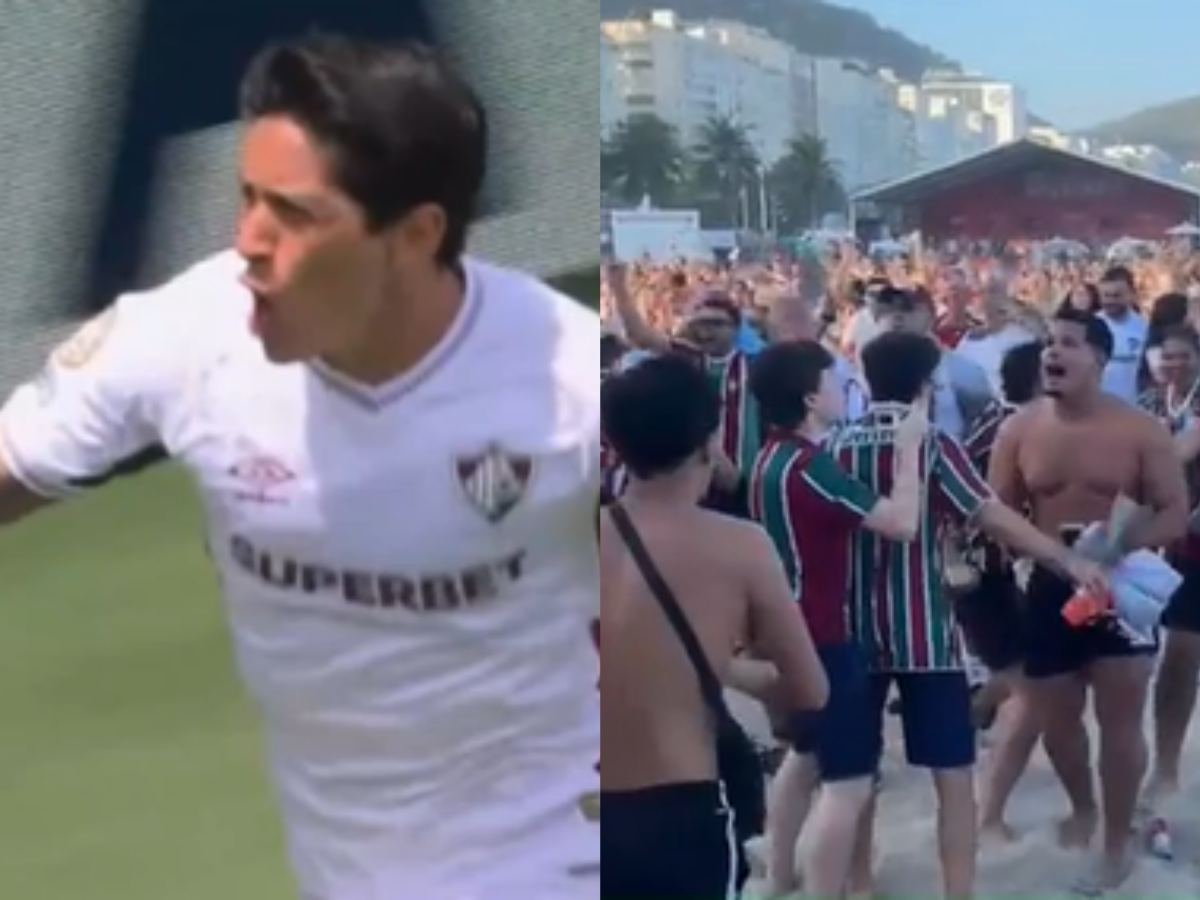 Gol de Cano Faz Copacabana Explodir em Alegria com Fluminense 1 gol de cano faz copacabana explodir em alegria com fluminense