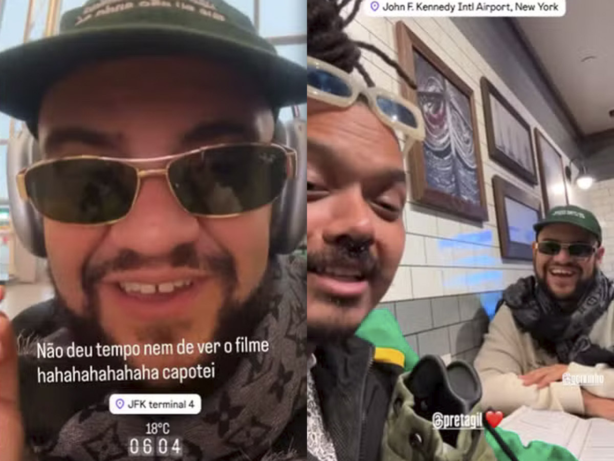 Gominho viaja aos EUA para reencontrar Preta Gil 1 gominho viaja aos eua para reencontrar preta gil