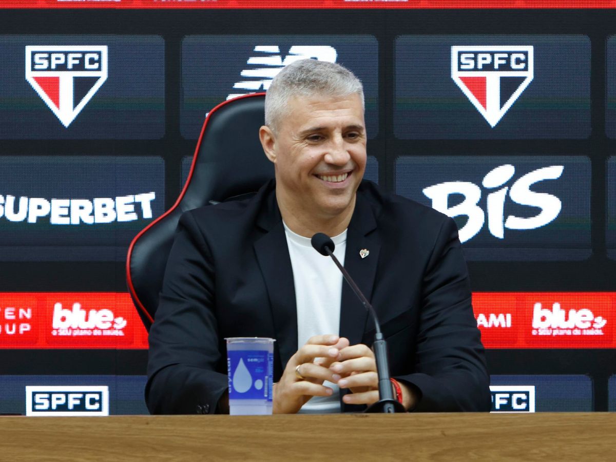 Hernán Crespo é apresentado como técnico do São Paulo 1 hernan crespo e apresentado como tecnico do sao paulo