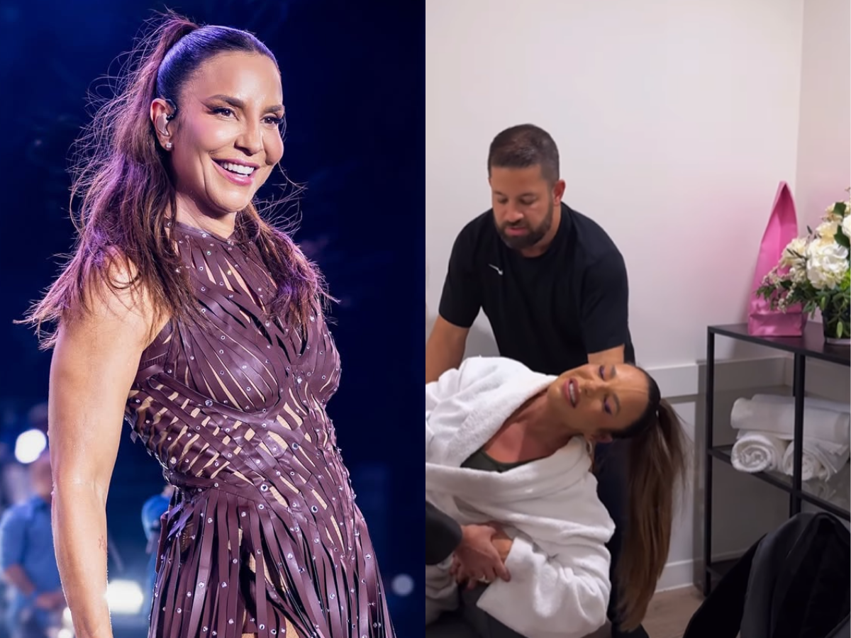 Ivete Sangalo Enfrenta Dores nas Costas Antes de Show 1 ivete sangalo enfrenta dores nas costas antes de show