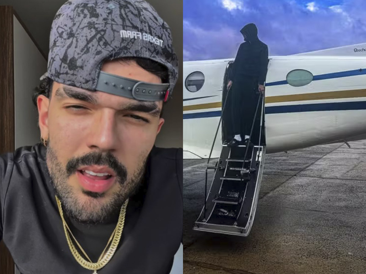 Luan Pereira Relata Susto Durante Voo Devido Tempestade de Gelo: Fiquei com Medo 1 luan pereira relata susto durante voo devido tempestade de gelo fiquei com medo