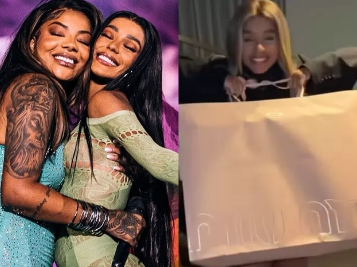 Ludmilla surpreende Brunna com bolsa de R$ 28 mil 1 ludmilla surpreende brunna com bolsa de r 28 mil
