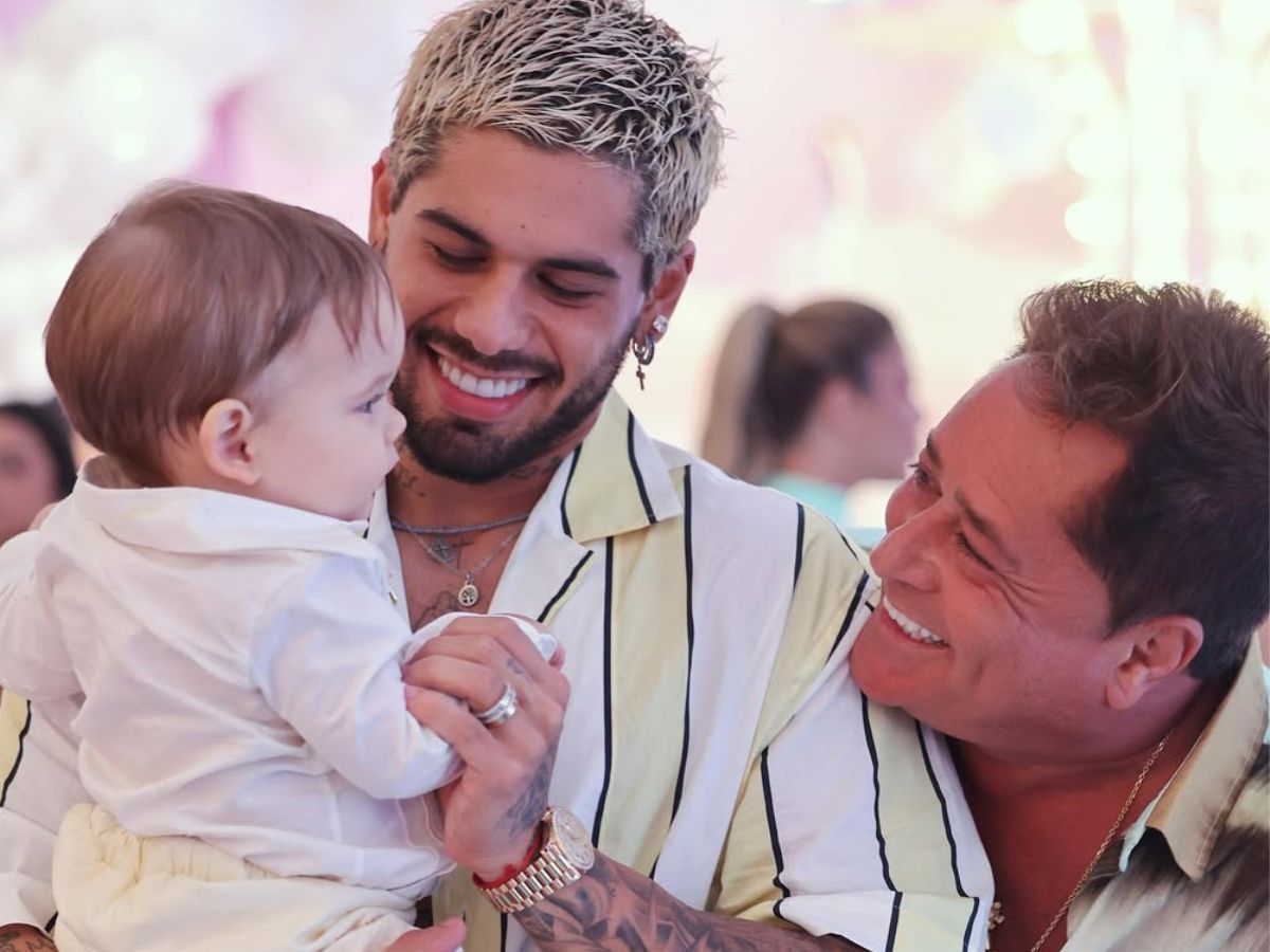 Mini Leonardo? Poliana Aponta Semelhança Entre Cantor e o Filho de Zé Felipe e Virginia 1 mini leonardo poliana aponta semelhanca entre cantor e o filho de ze felipe e virginia